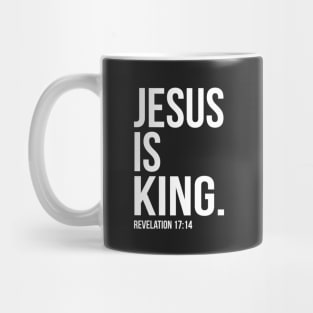 Jesus Is King Bible Bible Scripture Verse Christian Mug